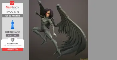 Alita Battle Angel 3D Print Files STLs
