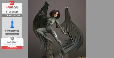Alita Battle Angel 3D Print Files STLs