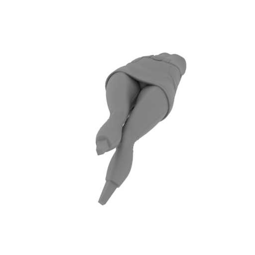 M_Android18_Legs_Skirt_Leggings.stl