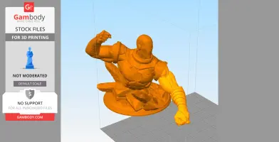 Iron Man Vs Steel Crossover Diorama 3D fanart by CG Pyro - STL Files