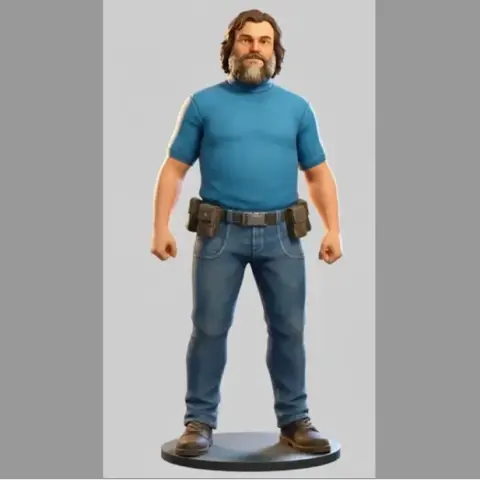 FORTNITE - MINECRAFT - STEVE 3D Model