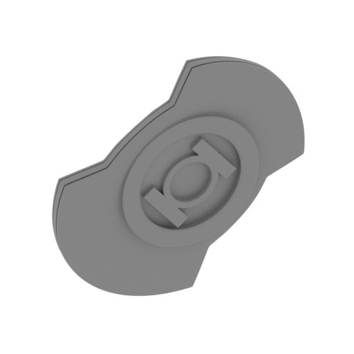Green Lantern_shield.stl