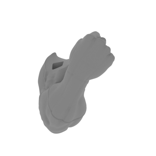 Green Lantern_arm_R_GL.stl