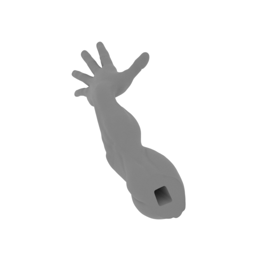 Silver Surfer bust_arm_L_SS.stl