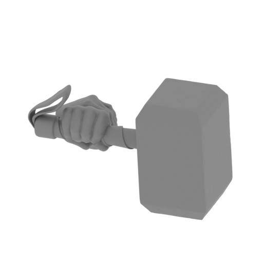 Thor_handmjlnir.stl