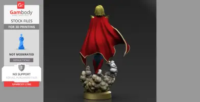 Supergirl Injustice fanart DC Cocmics collectibles by CG Pyro - STL Files