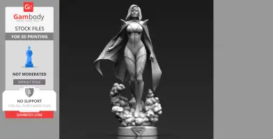 Supergirl Injustice fanart DC Cocmics collectibles by CG Pyro - STL Files