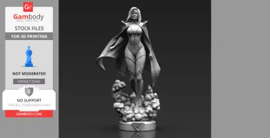 Supergirl Injustice fanart DC Cocmics collectibles by CG Pyro - STL Files
