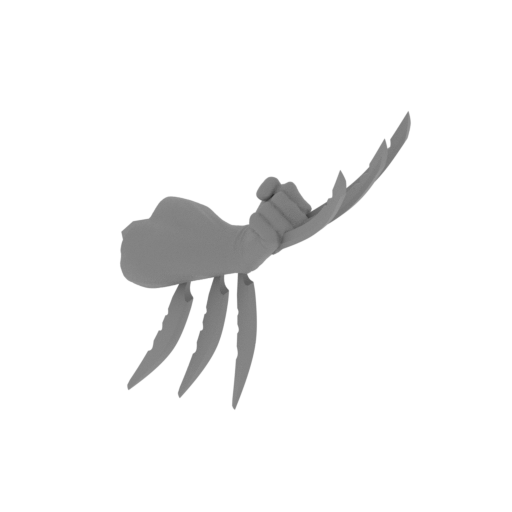 Dark Claw_left_glove.stl