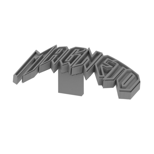 Magneto bust_logo_magneto.stl