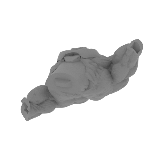 Magneto bust_body_coat.stl