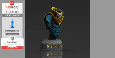 Dr Strange Fate Amalgam comics fanarts STL files by CG Pyro