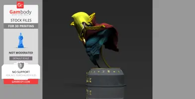 Dr Strange Fate Amalgam comics fanarts STL files by CG Pyro