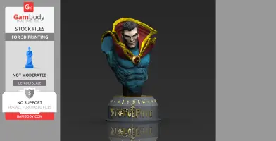 Dr Strange Fate Amalgam comics fanarts STL files by CG Pyro