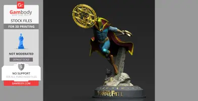 Dr Strange Fate Amalgam comics fanarts STL files by CG Pyro