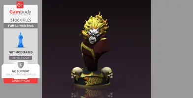 Speed Demon Flash & Ghost Rider Amalgam by CG Pyro - STL Files