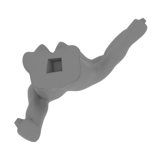 Amazon bust_chest_arms.stl