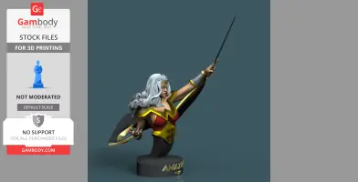 Amazon Storm (Storm x Wonder Woman) Amalgam STL Files - CG Pyro