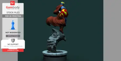 Super Soldier (Superman x Captain America) Amalgam STL Files - CG Pyro