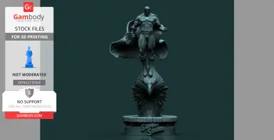 Super Soldier (Superman x Captain America) Amalgam STL Files - CG Pyro