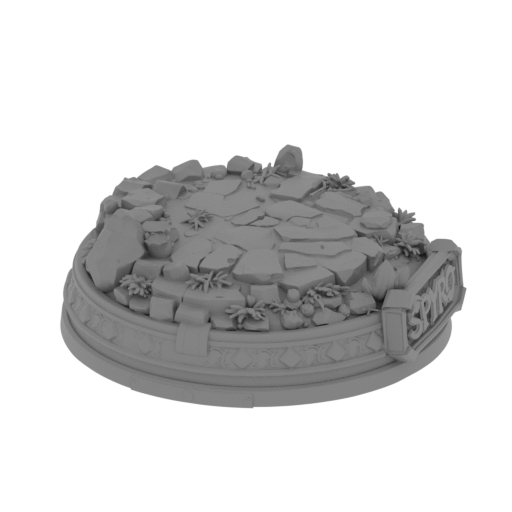 spyro diorama base 3d model.stl