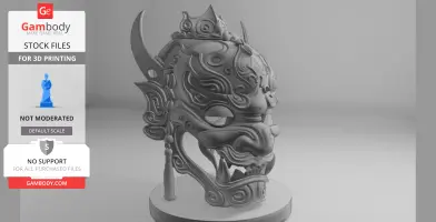 Oni guardian mask