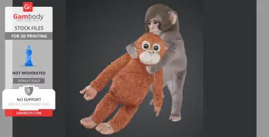 Baby Monkey Punch with Toy