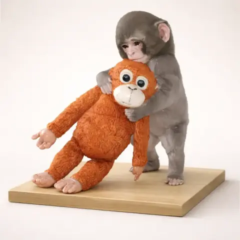 Baby Monkey Punch with Toy