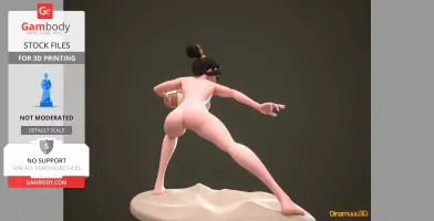 Azula from Avatar the Last Airbender 3D Print Files STLs