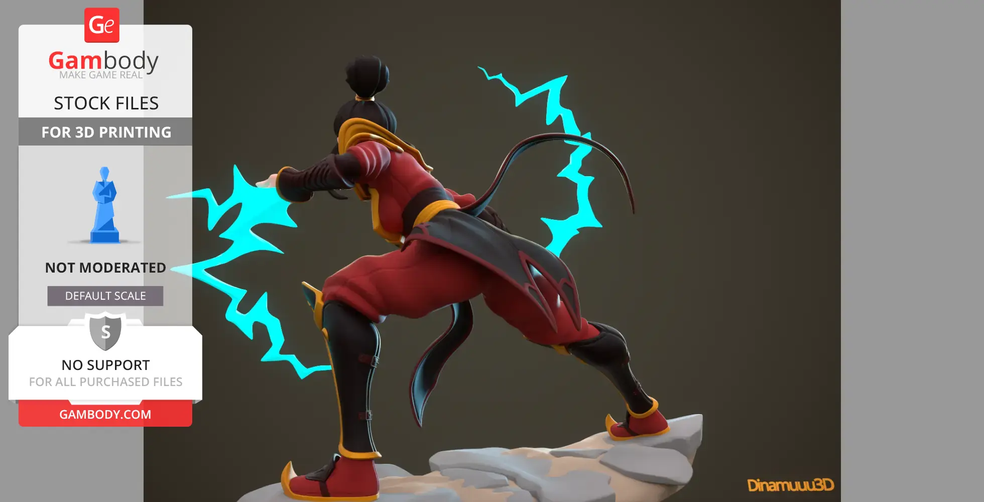 Azula from Avatar the Last Airbender - STL files | Gambody Stock