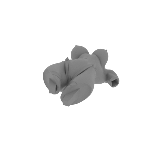 N_Bowsette_TorsoN_Hips.stl