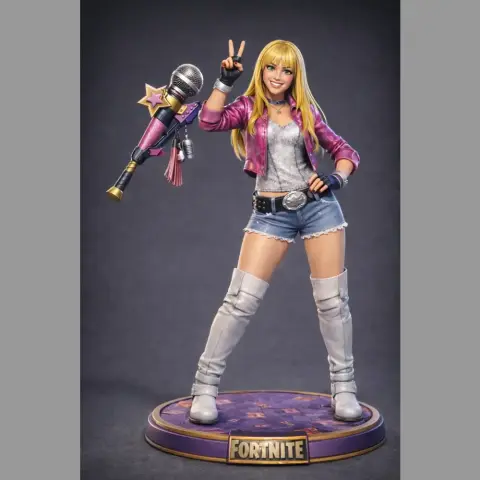 Fortnite x HANNAH MONTANA 3D Print Model