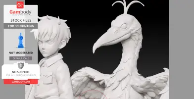 Le Garçon et le Héron