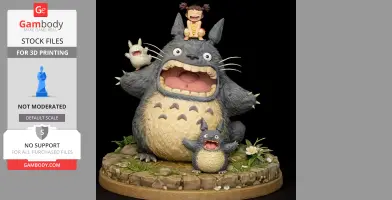 Totoro & Mei – Diorama Collector