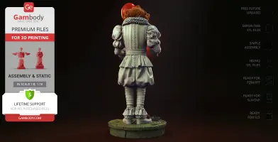 Pennywise Deadlights 3D Printer Files | Assembly