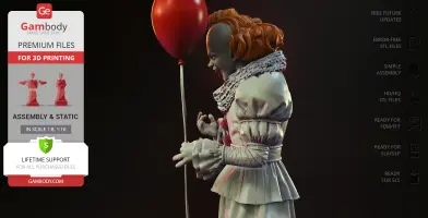 Pennywise Deadlights 3D Printer Files | Assembly