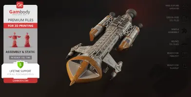 Hawk Fighter Mark IX 3D Printer Files | Assembly