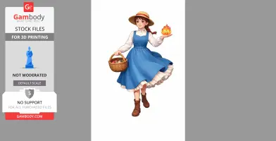 Howl’s Moving Castle – Diorama 3D