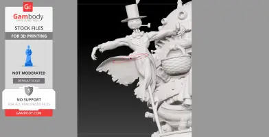 Howl’s Moving Castle – Diorama 3D