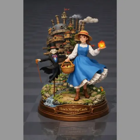 Howl’s Moving Castle – Diorama 3D