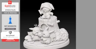 diorama Pokemon - Pikachu