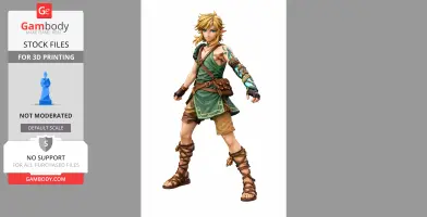 Diorama Link & Zelda – L’Éveil de la Triforce