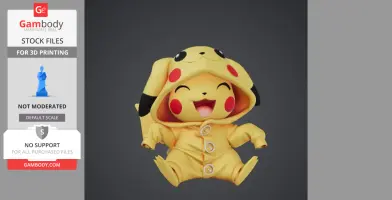 Pikachu – Figurine Fan Art Pokémon 2/5