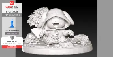 Pikachu – Figurine Fan Art Pokémon 2/5