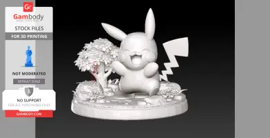 Pikachu – Figurine Fan Art Pokémon 3/5