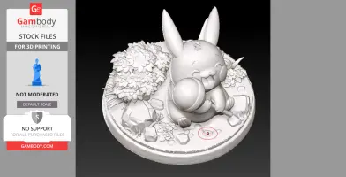 Pikachu – Figurine Fan Art Pokémon 4/5