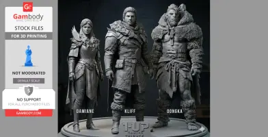 Crimson Desert - Kliff Macduff, Damiane, and Oongka CE GOTY 2026