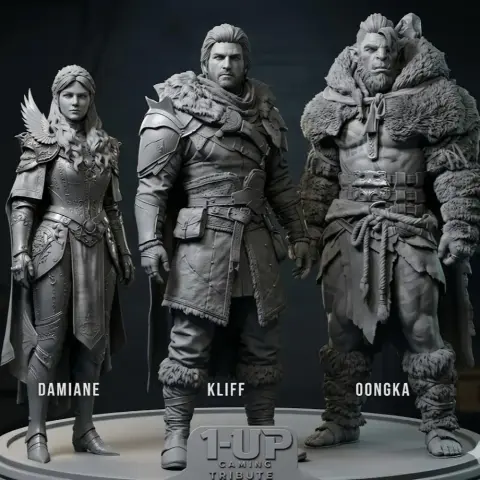 Crimson Desert - Kliff Macduff, Damiane, and Oongka CE GOTY 2026