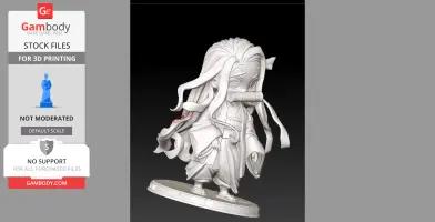 Nezuko Chibi – Figurine Fanart 3D