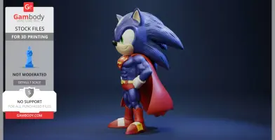 Sonic X Superman NO AMS